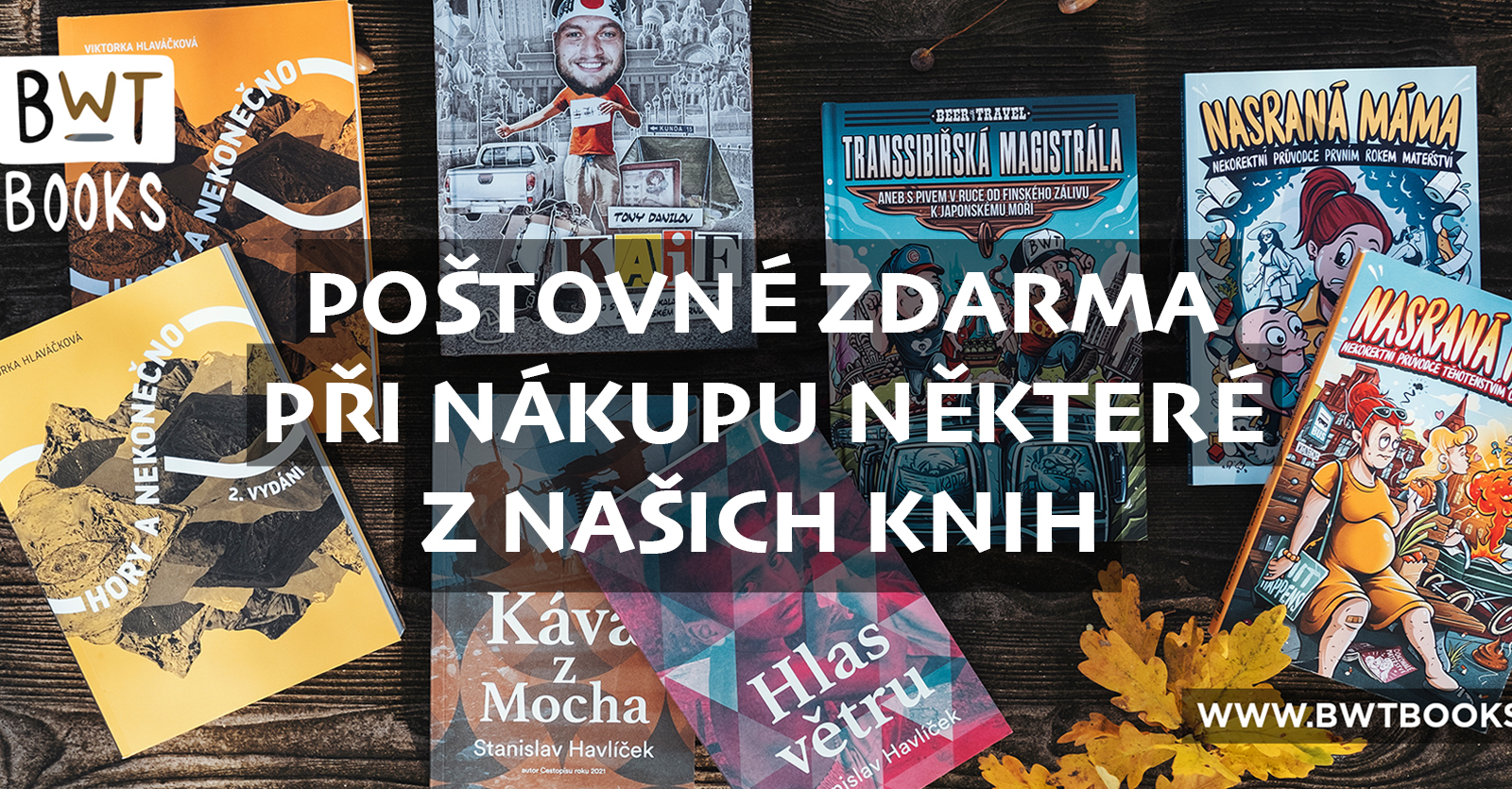 Poštovné zdarma s BWT Books