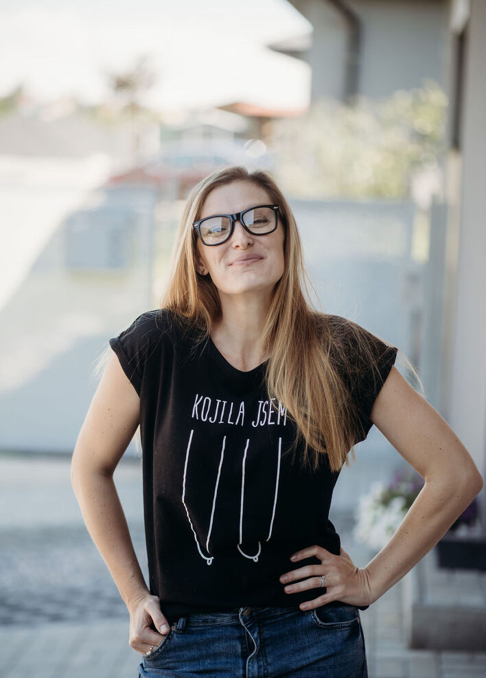 Tričko Nasraná Máma 